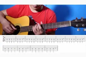《最快吉他入门》仅用1招教你在同1根琴弦上演奏曲子