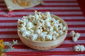 微波炉版爆米花图片