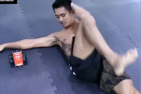 健身达人洪宏星教你每天100秒练完美人鱼线！图片
