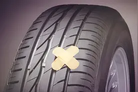 左右为难！轮胎扎钉子，要不要直接拔掉？图片