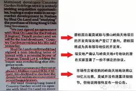 网传碧桂园收购岭南天地第4地块 瑞安：尚未接触图片