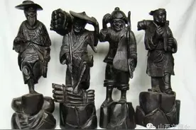 游晋山西古建筑装饰图案的吉祥寓意·渔樵耕读图片