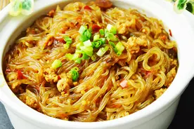 肉末粉丝堡的做法图片