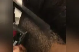 这么短的男生发型也能拉直，还能做油头