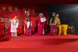 雪野旅游区鲁风吕剧艺术团精彩戏曲贺新春图片