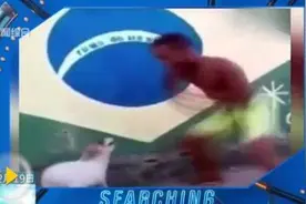 宠物狗和主人斗舞 所有人看后瞠目结舌有趣图片