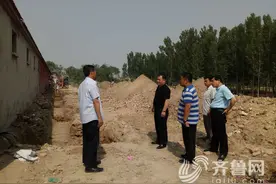 临邑德平镇投资150万元 2100平扶贫车间开工建设图片