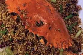 避风塘炒蟹图片