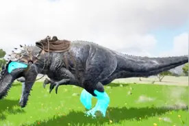 峻晨解说-最逗比南方巨兽！想不想打它？方舟火山岛123图片