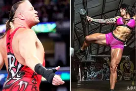 WWE为人所不知的夫妻档！兰迪奥顿，RVD让人嫉妒啊！图片