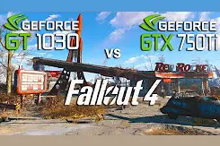 GT 1030 vs GTX 750 Ti《辐射4》对比测试视频封面