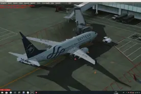 P3D 模拟飞行 成都飞往西安视频封面