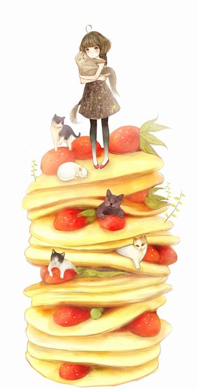 ����Ψ����ˮ�ʻ�-��Ů��è