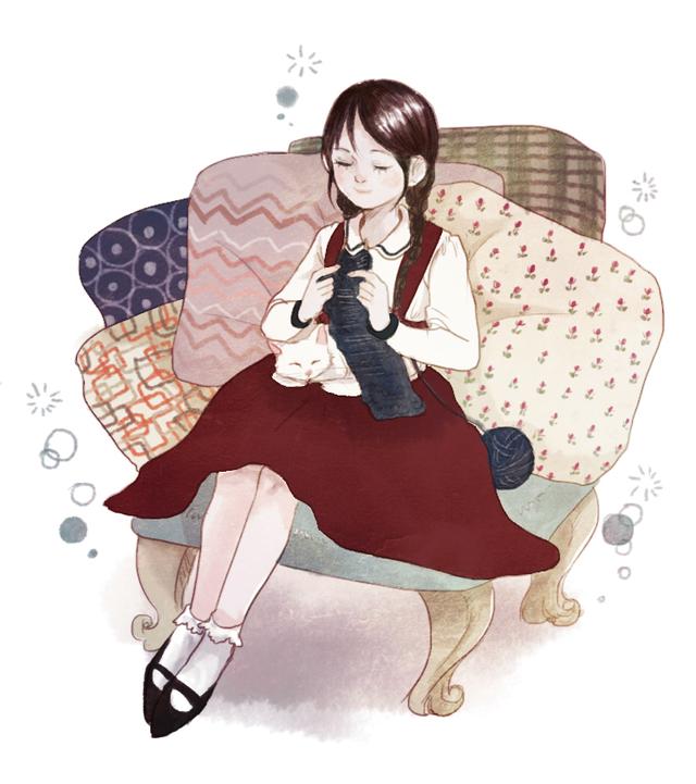 ����Ψ����ˮ�ʻ�-��Ů��è