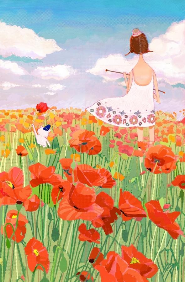 ����Ψ����ˮ�ʻ�-��Ů��è