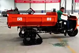 你见过履带式多功能运输车吗？高效稳定！图片