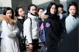北京电影学院艺考复试美女如云，除国民闺女关晓彤还有很多惊艳的图片