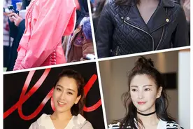 娜扎 江疏影“撞头” Half Bun半丸子头嗨翻时装周图片