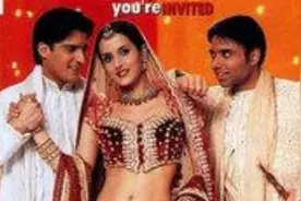 我惊呆了！广场舞大叔大妈复杂地跳印度电影《情字路上》著名插曲图片