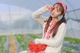 《甜甜的草莓酱》田园的少女系调色修图思路及方法借鉴图片