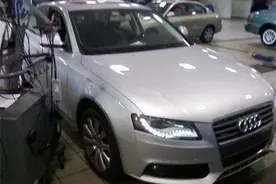 开不到5千公里的奥迪车出现异音，开回原厂维修时令人哭笑不得图片