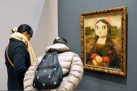 日本推出猫咪版世界名画展 迎接猫咪日图片
