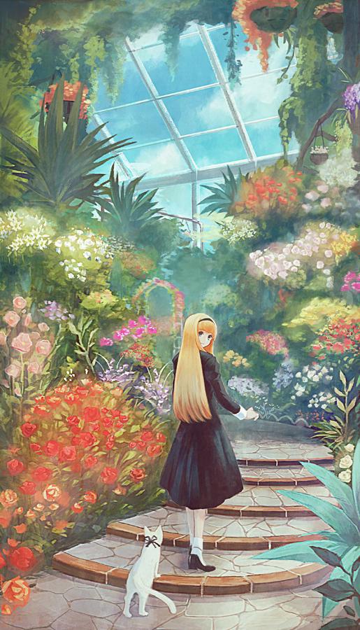 ����Ψ����ˮ�ʻ�-��Ů��è