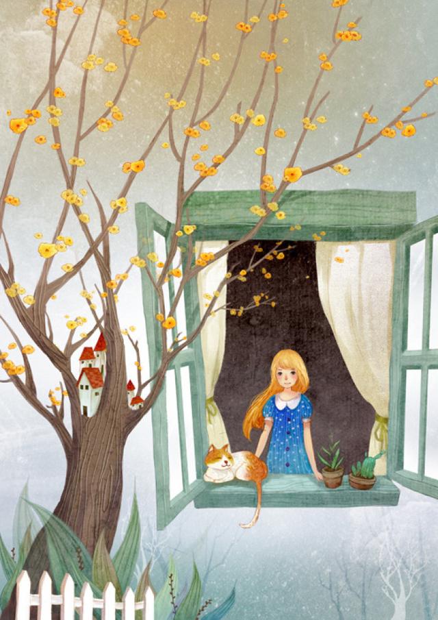 ����Ψ����ˮ�ʻ�-��Ů��è