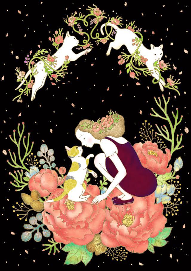 ����Ψ����ˮ�ʻ�-��Ů��è