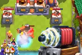 如此愉快的游戏《皇室战争》两主播的娱乐2V2部落战