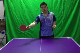 乒乓网私人教练 台内不转或弱下旋球如何处理？挑容易下午，搓容易冒高 乒乓球教学视频封面