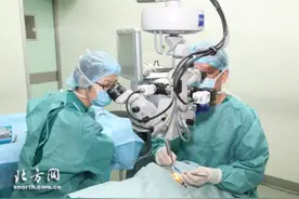 天津眼科医院为百名老区白内障患者免费手术图片