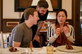 皮克与脸书创始人共进晚餐！两人竟是朋友图片