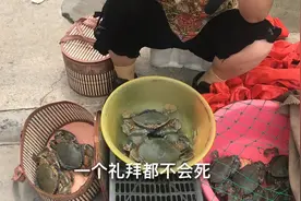 小伙去乍浦海边，买100元一斤野生螃蟹可以存活一个月，真的吗？