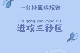 国际篮球规则没有防守三秒，为求公平使用进攻免责区来限制防守人员 #篮球干货 @抖音小助手视频封面