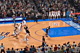 球迷们再回赛场！《NBA 2K16》还原库里超远三分绝杀图片
