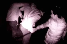 弹弓砸玻璃 小伙盗窃车内财物被抓图片