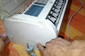 空调内机壳子怎么拆卸的？小伙教你小窍门，原来这么简单