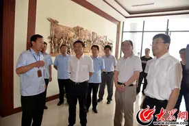 山东省高级法院时耀华一行到菏泽法院检查指导工作图片