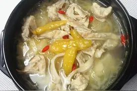 酸辣肚肺汤图片