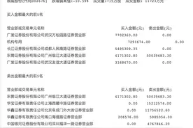 股价闪崩市值缩水 顺威股份遭游资抛售图片