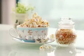 家中自制爆米花图片