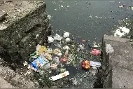 北白象镇大港村有道河道 成了“垃圾坞”图片