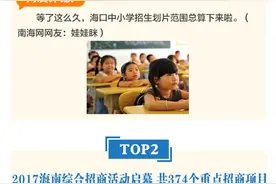 海南一周大事件：海口中小学招生划片范围出炉图片