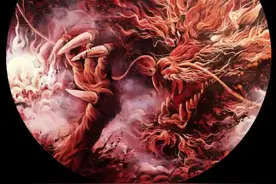《龙戏珠》千金之珠，必在九重之渊而骊龙颌下。#龙 #原创 #抖出我的艺术 #手绘视频封面