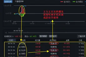逐笔雷达监控主力大单实时成交记录图片