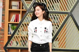 早春新款长袖女衬衫再次刮起潮流风图片