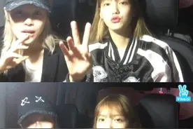 韩国模特儿郑彩律、安雅凛向粉丝诉苦图片