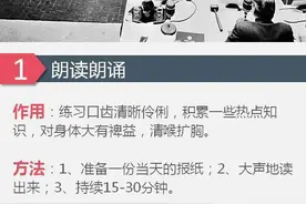 纯干货|提升口才的13种训练方法图片