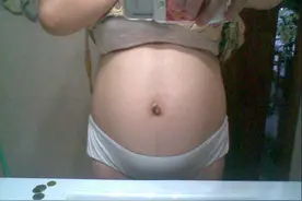 怀孕第23周：宝宝听见妈妈说话了图片